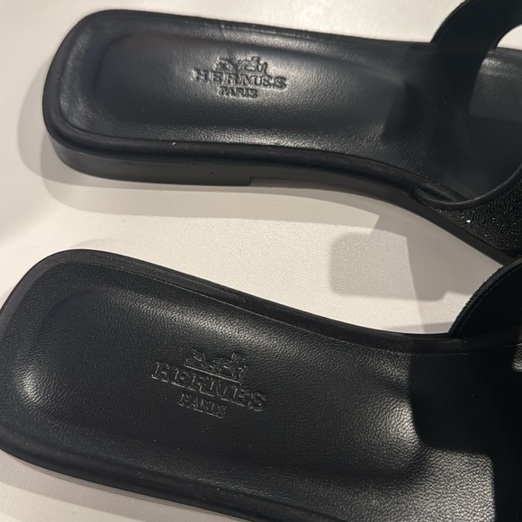 Hermes OASIS GLITTER SANDAL - Picture 6 of 8